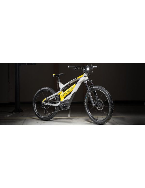 Cual es la mejor bicicleta electrica eMTB All mountain doble suspension en Mexico Greyp Carbon G6